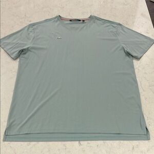 Radmor Golf logo shirt side slits at bottom XXL color is Seafoam excellent cond
